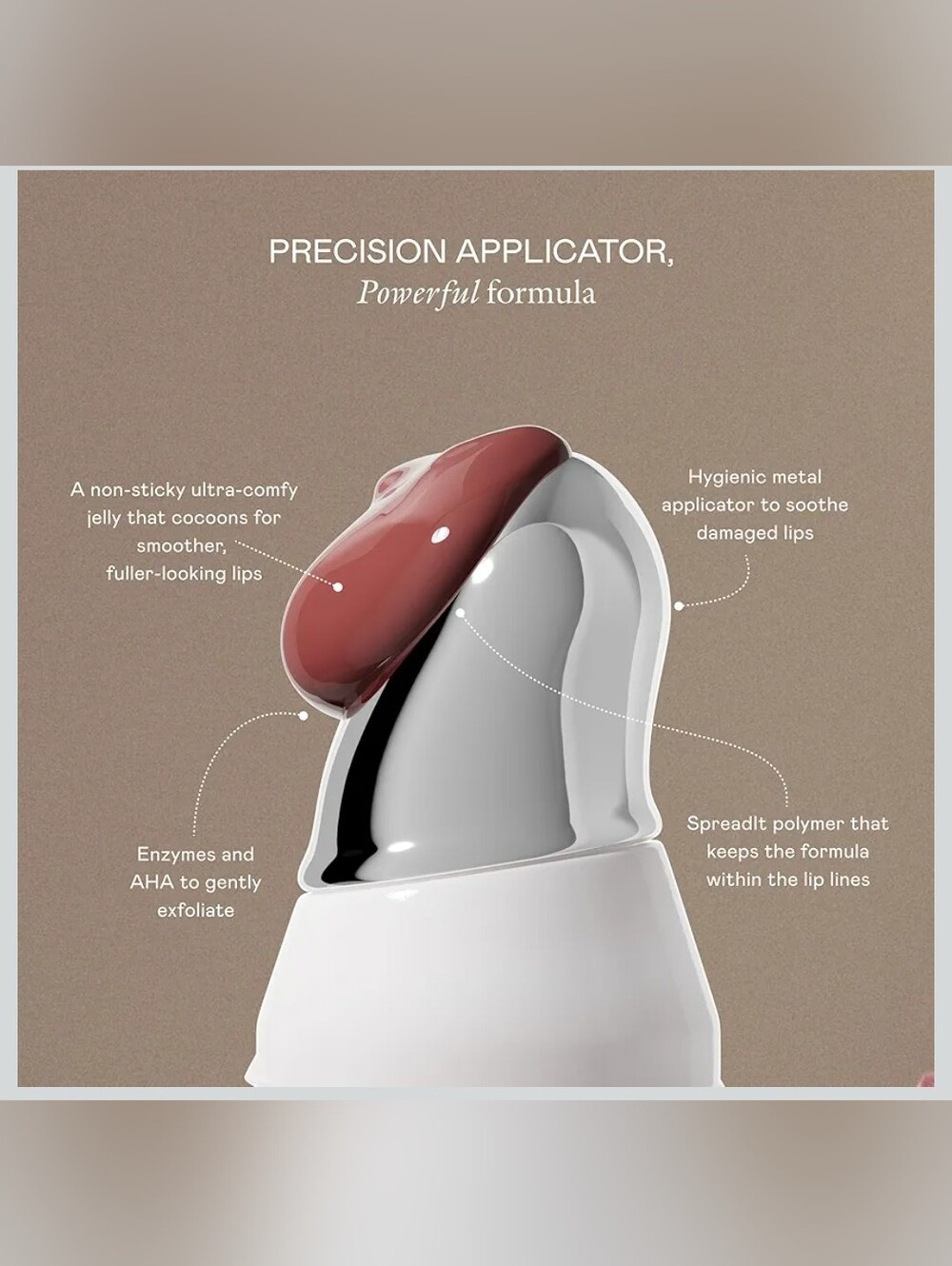 🆕️ Eadem Le Chouchou Softening + Exfoliating Peptide Lip balm - Picture 2 of 10